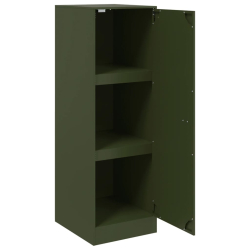 Szafka, oliwkowa, 34,5x39x107 cm, stal