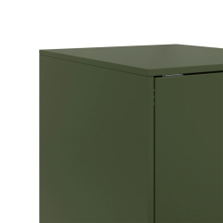 Szafka, oliwkowa, 34,5x39x107 cm, stal