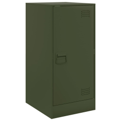 Szafka, oliwkowa, 34,5x39x73 cm, stal