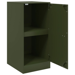 Szafka, oliwkowa, 34,5x39x73 cm, stal