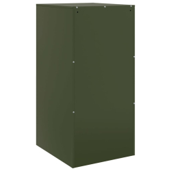 Szafka, oliwkowa, 34,5x39x73 cm, stal