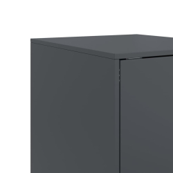 Szafka, antracytowa, 34,5x39x73 cm, stal