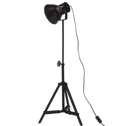 Lampa stołowa, 25 W, czarna, 35x35x65/95 cm, E27
