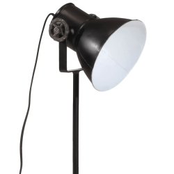 Lampa stołowa, 25 W, czarna, 35x35x65/95 cm, E27