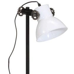 Lampa stołowa, 25 W, biała, 15x15x55 cm, E27