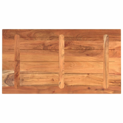 Blat stołu, 120x50x3,8 cm, prostokątny, lite drewno akacjowe