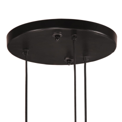 Lampa wisząca, 25 W, biała, 30x30x100 cm, E27
