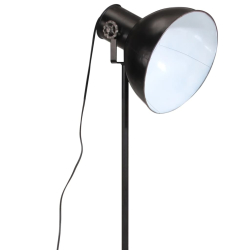 Lampa stojąca, 25 W, czarna, 61x61x90/150 cm, E27