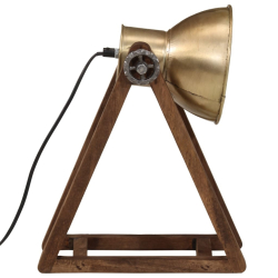 Lampa stołowa, 25 W, antyczny mosiądz, 30x17x40 cm, E27