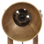 Lampa stołowa, 25 W, antyczny mosiądz, 30x17x40 cm, E27