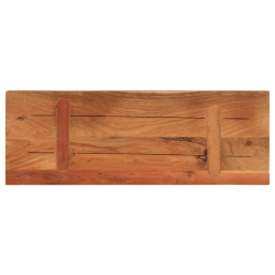 Blat stołu, 80x30x3,8 cm, prostokątny, lite drewno akacjowe