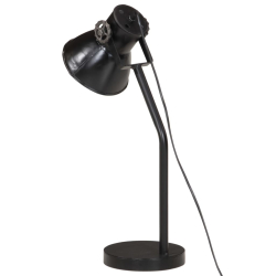 Lampa stołowa, 25 W, czarna, 17x17x60 cm, E27