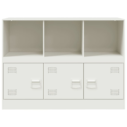 Szafka boczna, biała, 99x39x73 cm, stal