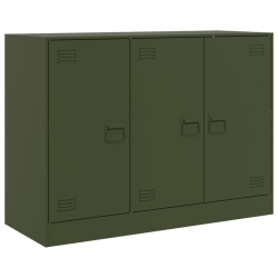 Szafka, oliwkowa, 99x39x73 cm, stal