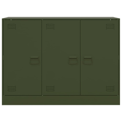 Szafka, oliwkowa, 99x39x73 cm, stal
