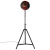 Lampa stojąca, 25 W, wielokolorowa, 61x61x90/150 cm, E27