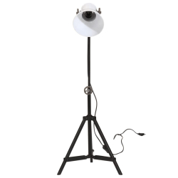 Lampa stołowa, 25 W, biała, 35x35x65/95 cm, E27
