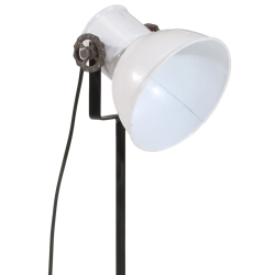Lampa stołowa, 25 W, biała, 35x35x65/95 cm, E27