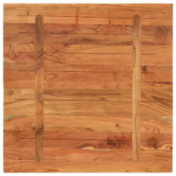 Blat do stołu, 90x90x2,5 cm, kwadratowy, lite drewno akacjowe