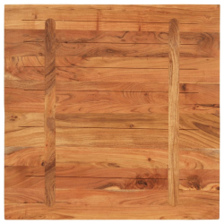 Blat stołu, 80x80x3,8 cm, kwadratowy, lite drewno akacjowe