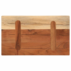 Blat stołu, 50x40x3,8 cm, prostokątny, lite drewno akacjowe