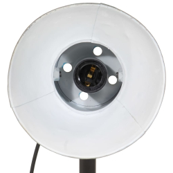 Lampa stołowa, 25 W, postarzany niebieski, 17x17x60 cm, E27