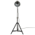 Lampa wisząca, 25 W, srebro vintage, 35x35x65/95 cm, E27