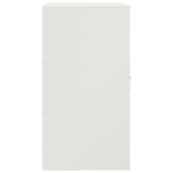 Szafka, biała, 34,5x39x73 cm, stal