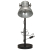 Lampa stołowa, 25 W, srebrny vintage, 17x17x60 cm, E27