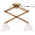 Lampa sufitowa 25 W, biała, 29x18x85 cm, E27