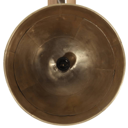 Lampa sufitowa, 25 W, antyczny mosiądz, 105x30x65-108 cm, E27