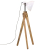 Lampa stojąca, 25 W, biała, 45x45x120 cm, E27