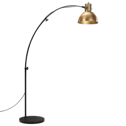 Lampa stojąca, 25 W, antyczny mosiądz, 150 cm, E27