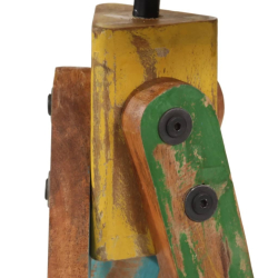 Lampa stojąca, 25 W, wielokolorowa, 45x45x120 cm, E27