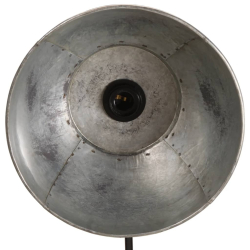 Lampa stojąca, 25 W, srebro vintage, 150 cm, E27