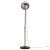Lampa stojąca, 25 W, srebro vintage, 150 cm, E27