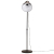 Lampa stojąca, 25 W, czarna, 150 cm, E27
