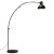Lampa stojąca, 25 W, czarna, 150 cm, E27