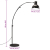 Lampa stojąca, 25 W, czarna, 150 cm, E27