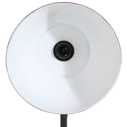 Lampa stojąca, 25 W, postarzany czerwony, 30x30x90-150 cm, E27
