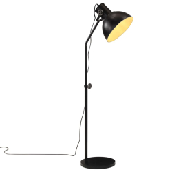 Lampa stojąca, 25 W, czarna, 30x30x90-150 cm, E27