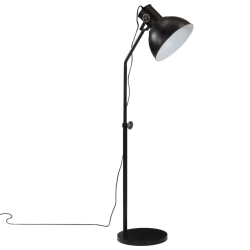 Lampa stojąca, 25 W, czarna, 30x30x90-150 cm, E27