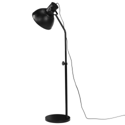Lampa stojąca, 25 W, czarna, 30x30x90-150 cm, E27
