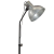 Lampa stojąca, 25 W, srebro vintage, 30x30x90-150 cm, E27