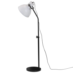 Lampa stojąca, 25 W, biała, 30x30x90-150 cm, E27