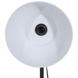 Lampa stojąca, 25 W, biała, 30x30x90-150 cm, E27