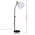 Lampa stojąca, 25 W, biała, 30x30x90-150 cm, E27