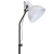 Lampa stojąca, 25 W, biała, 30x30x90-150 cm, E27