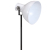 Lampa stojąca, 25 W, biała, 75x75x90-150 cm, E27