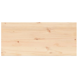 Blat do stolika, 90x40x2,5 cm, prostokątny, lite drewno sosnowe